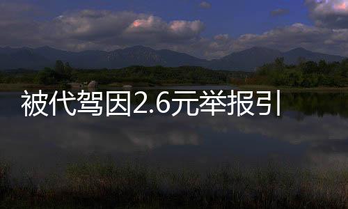 被代駕因2.6元舉報引發(fā)的KTV停業(yè)整頓事件