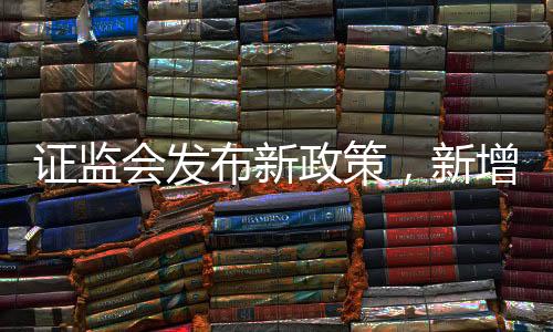 證監(jiān)會發(fā)布新政策，新增保費(fèi)的30%將投向A股市場