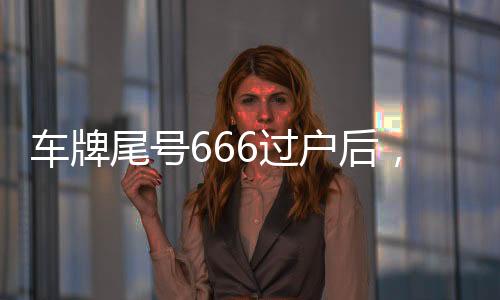 車牌尾號(hào)666過戶后，車主意外失聯(lián)