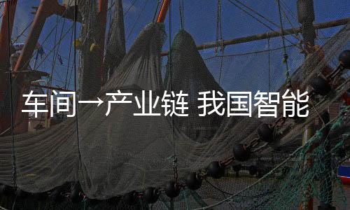 車間→產(chǎn)業(yè)鏈 我國智能工廠梯度培育取得初步成效