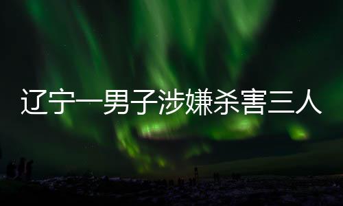 遼寧一男子涉嫌殺害三人后逃逸，警方迅速回應(yīng)展開追捕行動(dòng)