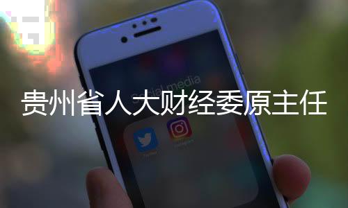 貴州省人大財(cái)經(jīng)委原主任委員被查，一則深度報(bào)道揭秘細(xì)節(jié)