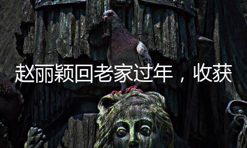 趙麗穎回老家過年，收獲爺爺大紅包，家鄉(xiāng)的溫暖與年的味道