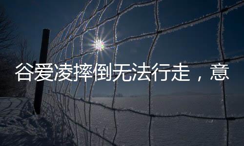 谷愛凌摔倒無(wú)法行走，意外事件引發(fā)關(guān)注與關(guān)心