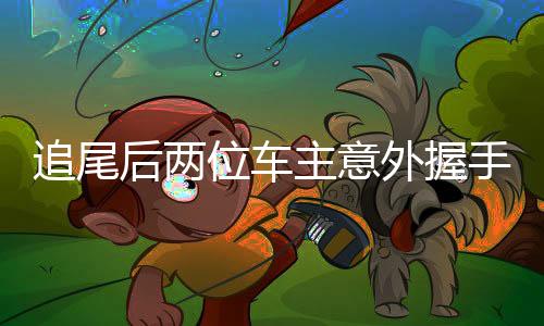 追尾后兩位車主意外握手，一起構(gòu)建和諧社會(huì)的一二三四五
