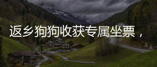返鄉(xiāng)狗狗收獲專屬坐票，暖心故事觸動(dòng)人心