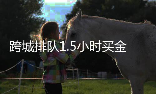 跨城排隊1.5小時買金現(xiàn)象的背后解讀