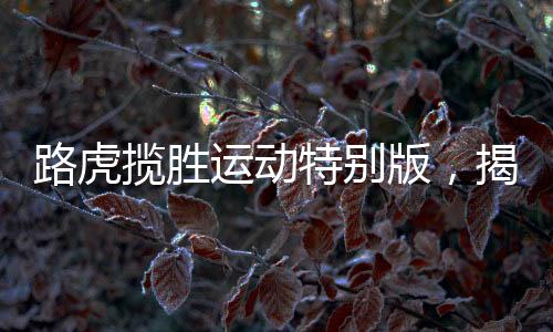 路虎攬勝運(yùn)動(dòng)特別版，揭秘新款豪華SUV在細(xì)節(jié)之處的大升級