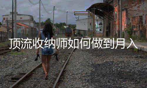 頂流收納師如何做到月入百萬(wàn)元——揭秘高收入背后的秘密