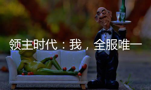 領主時代：我，全服唯一充值玩家