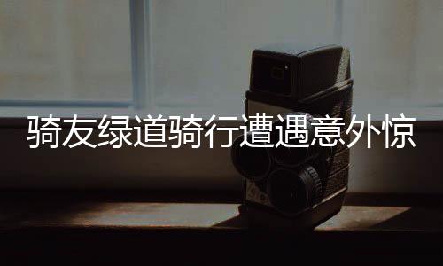 騎友綠道騎行遭遇意外驚險，風(fēng)箏線割傷險象環(huán)生