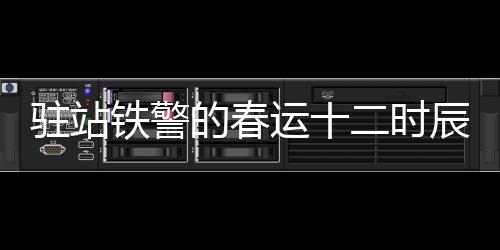 駐站鐵警的春運十二時辰