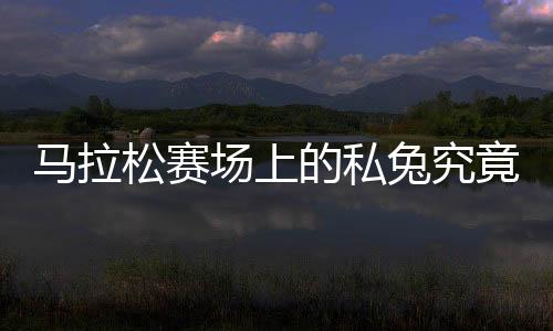 馬拉松賽場(chǎng)上的私兔究竟是何來(lái)頭？