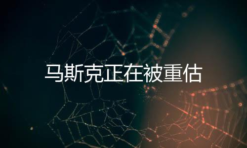 馬斯克正在被重估