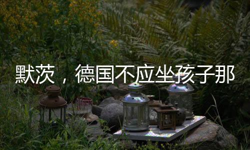 默茨，德國不應(yīng)坐孩子那桌