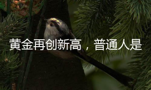 黃金再創(chuàng)新高，普通人是否仍適合投資黃金？