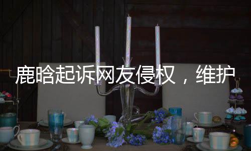 鹿晗起訴網(wǎng)友侵權(quán)，維護(hù)名譽(yù)權(quán)與肖像權(quán)一案引發(fā)熱議