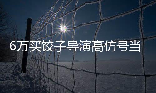 6萬(wàn)買餃子導(dǎo)演高仿號(hào)當(dāng)事人發(fā)聲揭秘事件內(nèi)幕