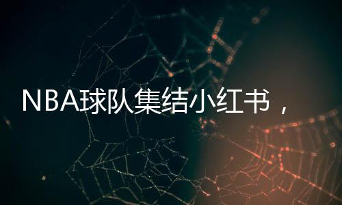 NBA球隊集結(jié)小紅書，掀起數(shù)字體育狂潮