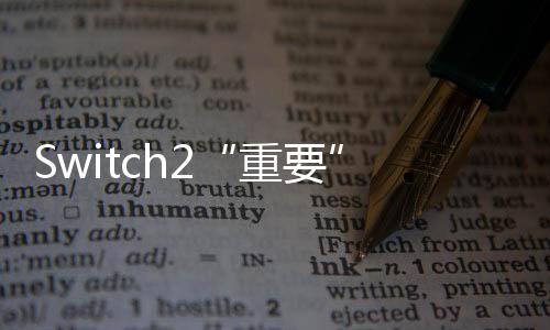Switch2“重要”情報(bào)曝光 卡帶增加多種味道