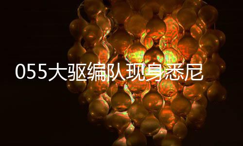 055大驅編隊現(xiàn)身悉尼以東，影響幾何？