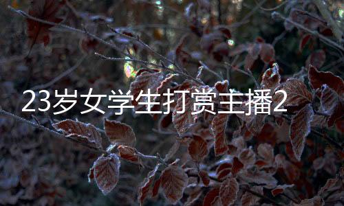 23歲女學生打賞主播200萬后想退費 平臺客服：成年不退