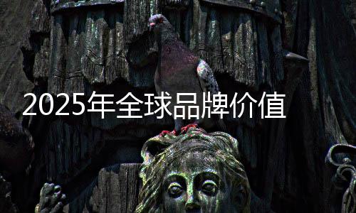 2025年全球品牌價值500強榜單 蘋果穩(wěn)居第一